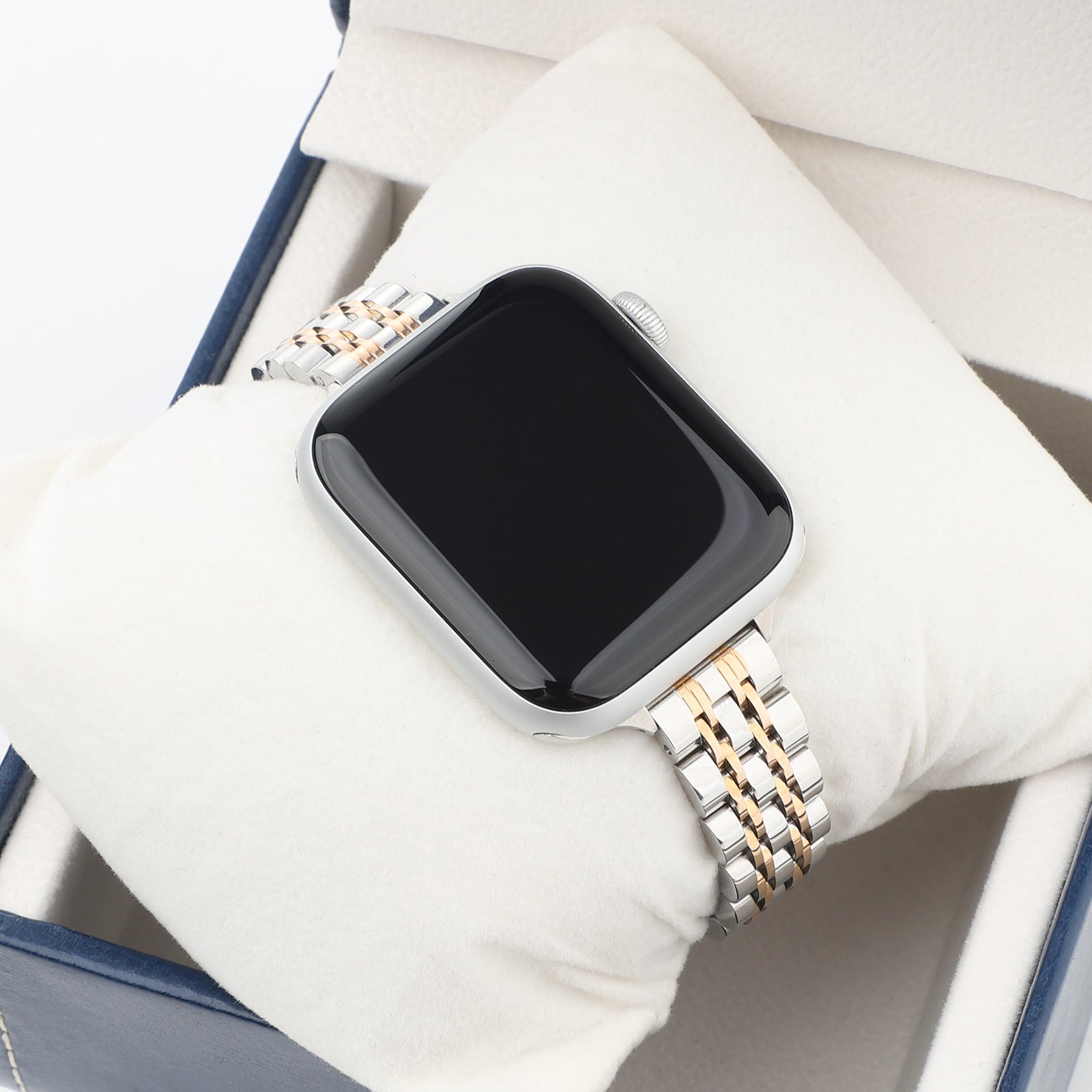 Stainless Steel Smart Watch Band for Apple Watch Ultra 49mm Ultra 2 49mm Series 9 45mm SE (2023) 44mm Series 7 8 45mm Series 6 5 4 SE SE (2022) 44m Series 3 2 1 42mm Stainless Steel Smart Watch Band for Apple Watch Ultra 49mm Ultra 2 49mm Series 9 45mm SE (2023) 44mm Series 7 8 45mm Series 6 5 4 SE SE (2022) 44m Series 3 2 1 42mm